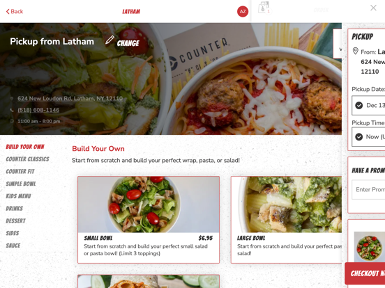 Bellini's Counter iPad screenshot 2 - Food & Drink app