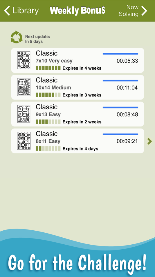 #5. Hashi: Bridges (iOS) Av: Conceptis Ltd.
