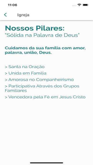 Catedral da Família Sede Screenshot