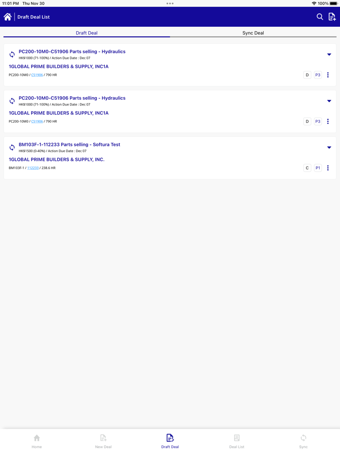 Komatsu Aftersales Support App