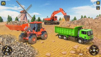 Construction Excavator Game 3d screenshot 5