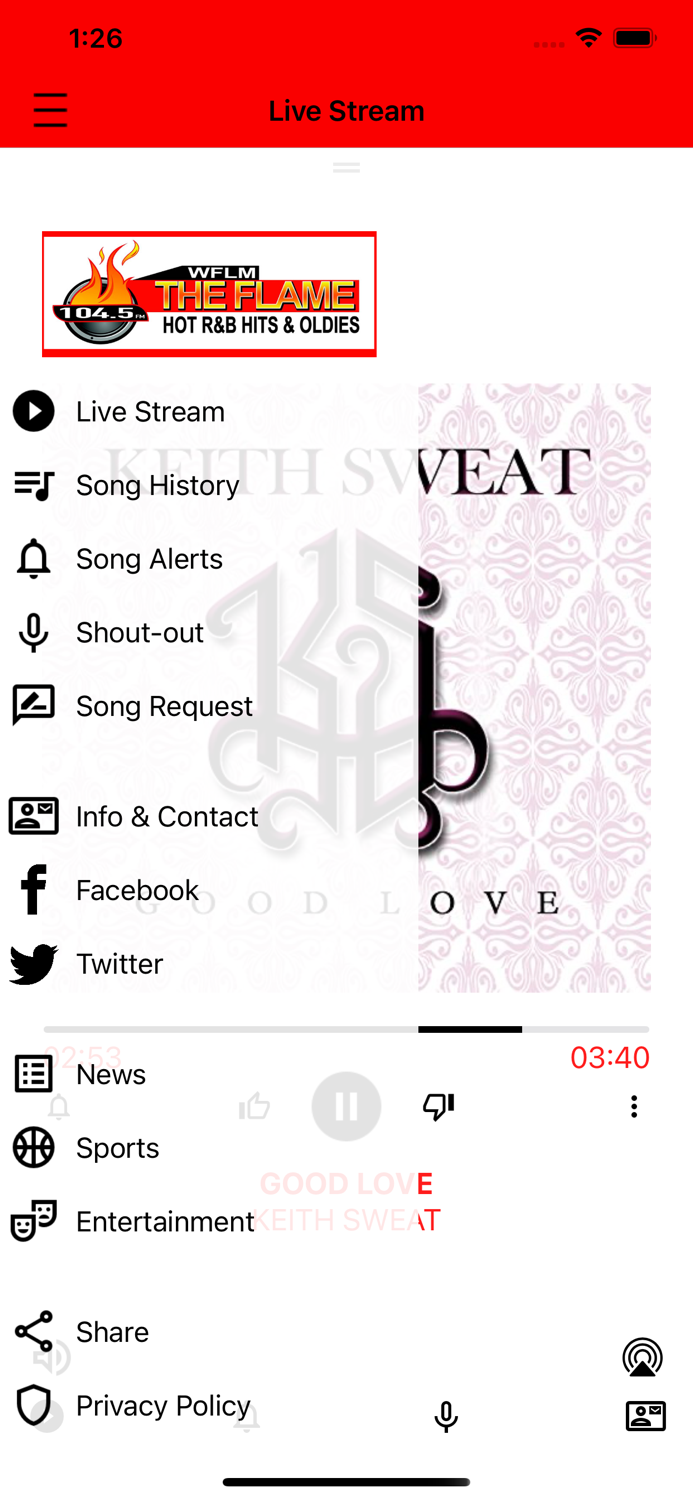 104.5 WFLM The Flame