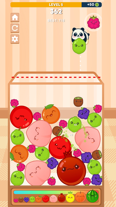 Watermelon Game: Panda Merge Screenshot