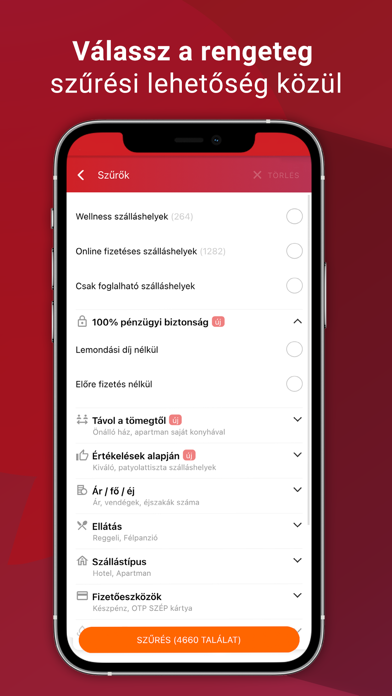 Szallas.hu Screenshot
