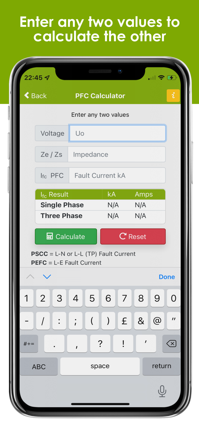 Fault Current Calculator