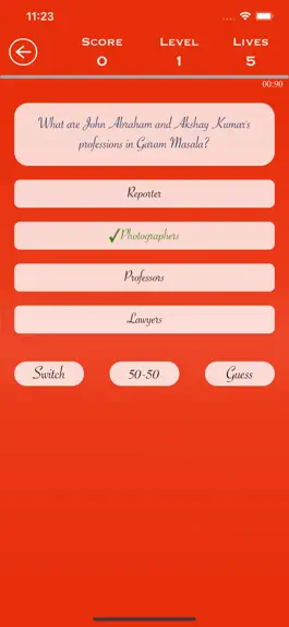 Game screenshot Bollywood Quiz Trivia hack