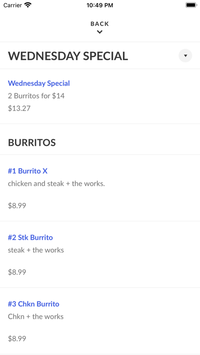 Burrito Xpress Screenshot