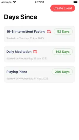 Game screenshot Days Since Goal Tracking mod apk