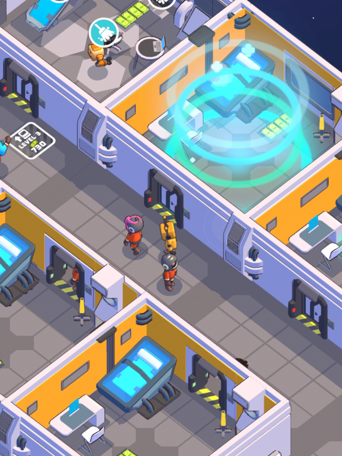 Space hotel scifi idle tycoon