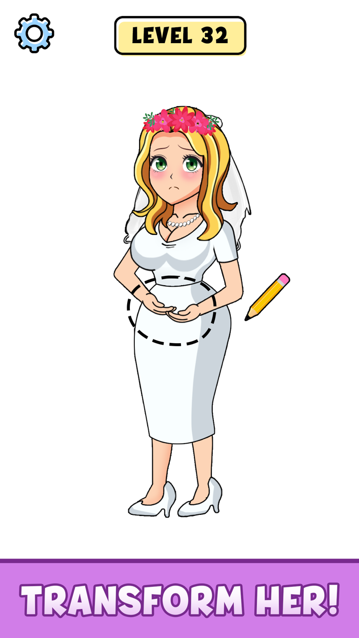 Draw One Part Puzzle Games