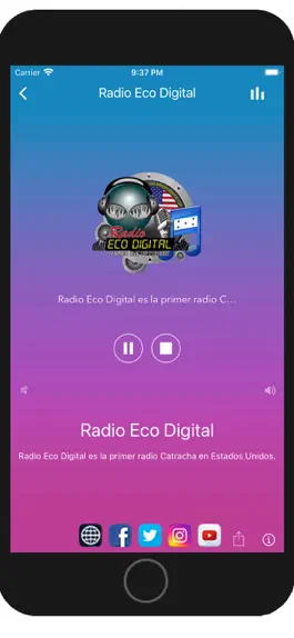 Game screenshot Eco Digital Radio apk
