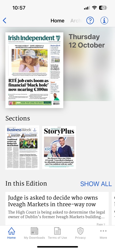 Irish Independent ePapers - null