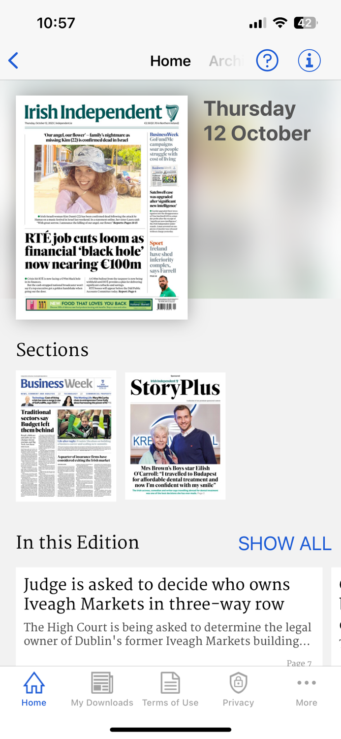 Irish Independent ePapers