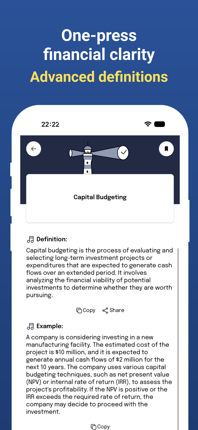 Finance Terms Dictionary