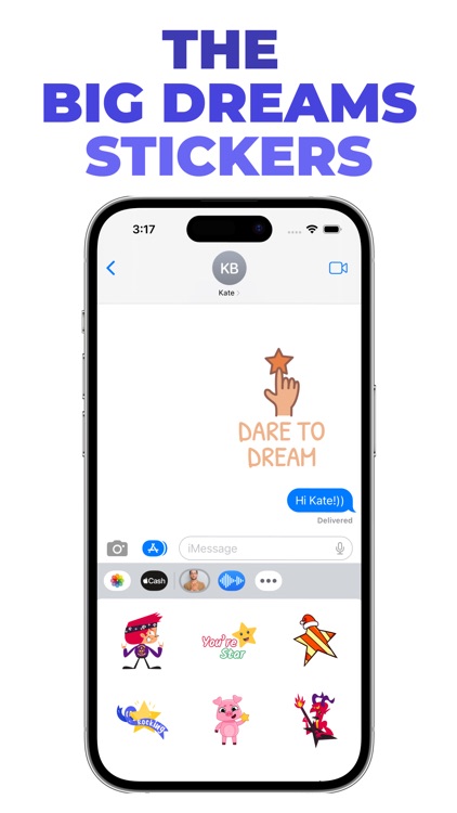 The Big Dreams stickers