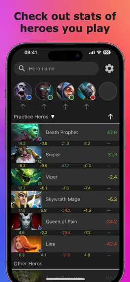 Game screenshot Hero Pick for Dota 2 hack