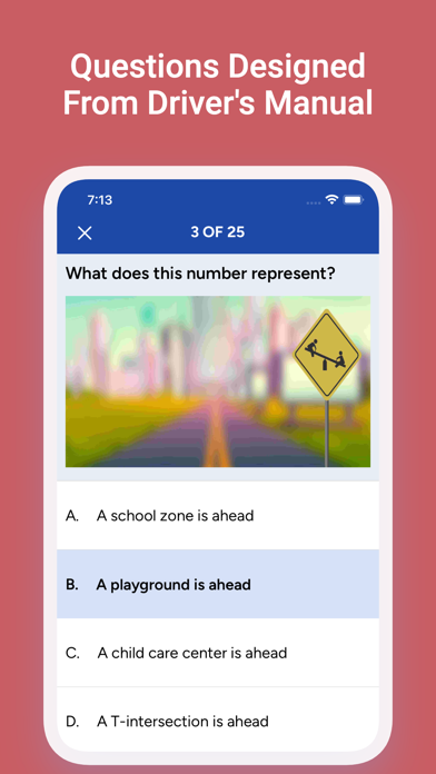 CO DMV Permit Practice Test Screenshot