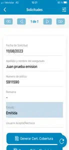 Victoria Seguros PAS screenshot #6 for iPhone