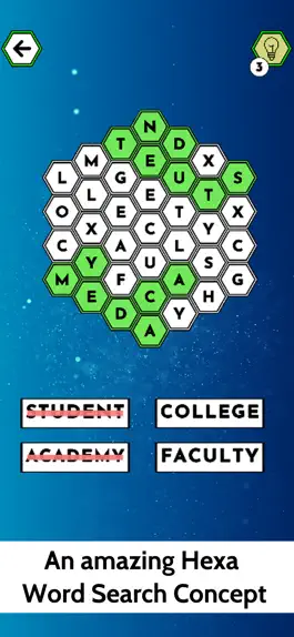 Game screenshot Hexa Word Search Puzzle Games hack