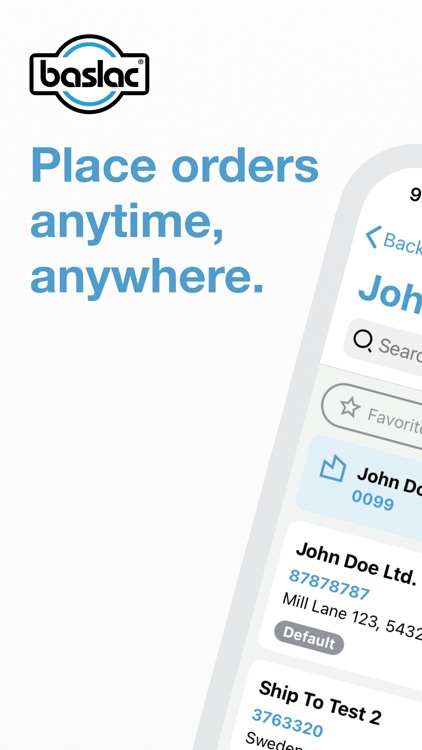 baslac online ordering