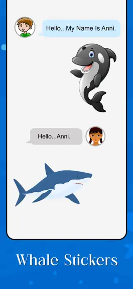 Game screenshot Whale Stickers! apk