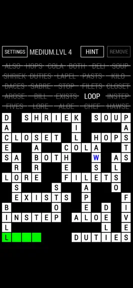 Game screenshot Fill-In Crossword Puzzle hack