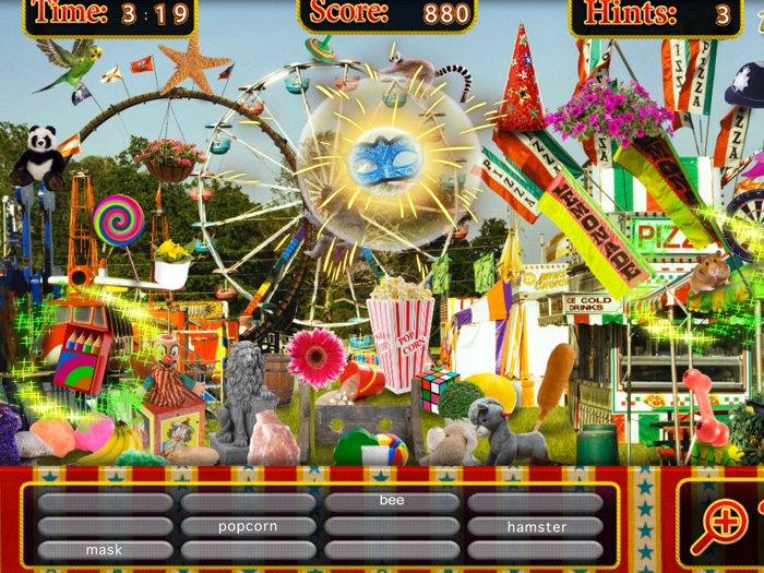 Carnival Circus Hidden Objects