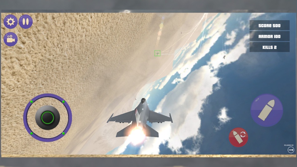 #3. F16 AirFly Simulator (iOS) 由: Mehmet Yilmaz