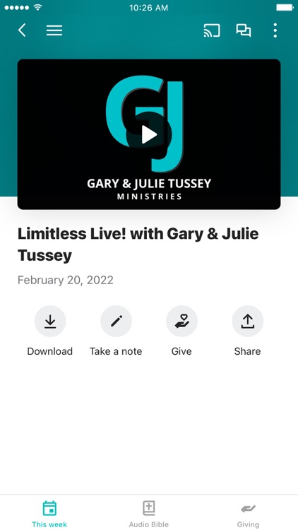 Gary & Julie Tussey Ministries