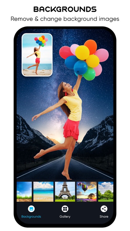 Auto Background Changer, Photo