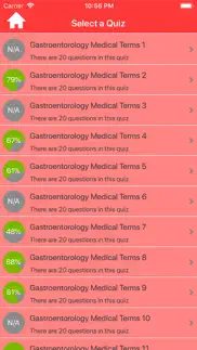 gastroenterology terms quiz iphone screenshot 2