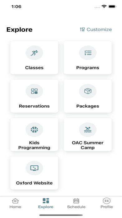 Oxford Athletic Club. Screenshot