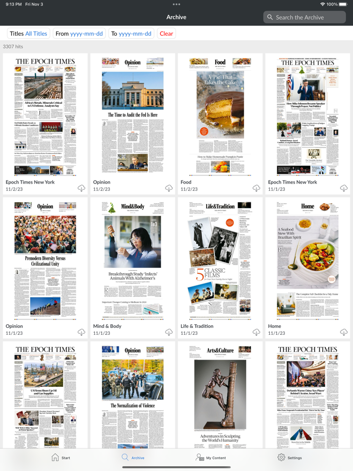 Epoch Times Print Edition