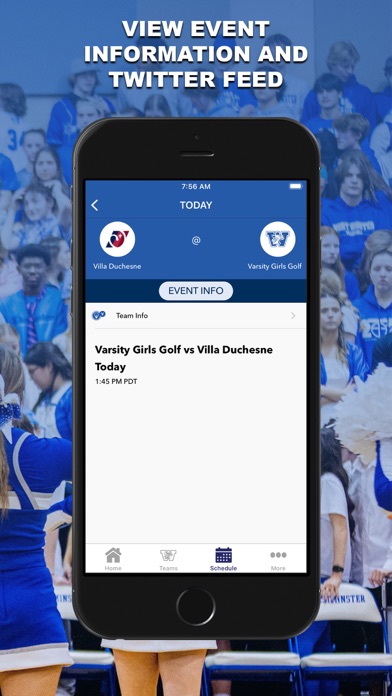 WCA Athletics Screenshot