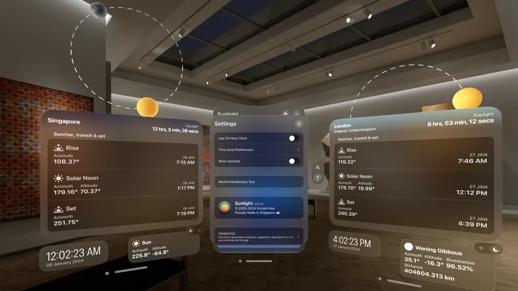 Sunlight − Rise & Set Times screenshot 2