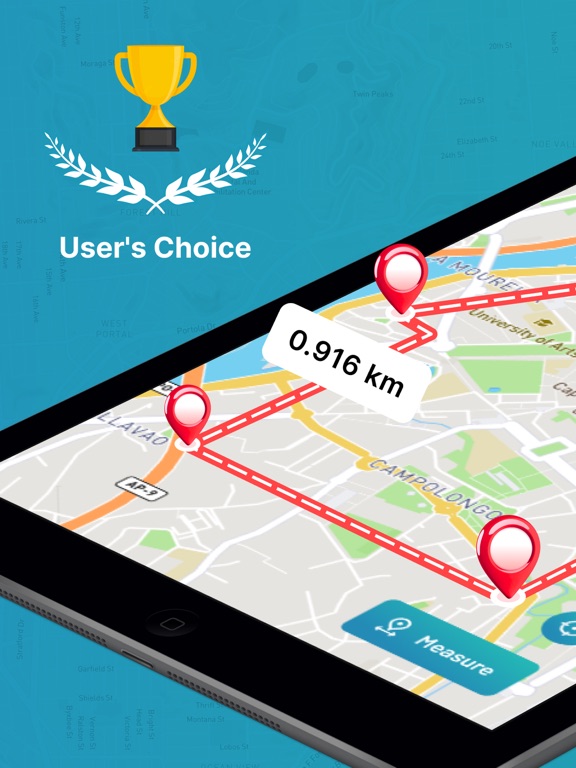 Screenshot #4 pour GPS Distance & Area Calculator