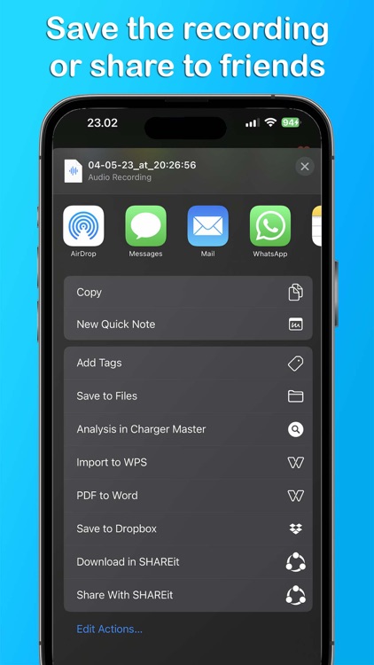 Music Recorder・Song Recording