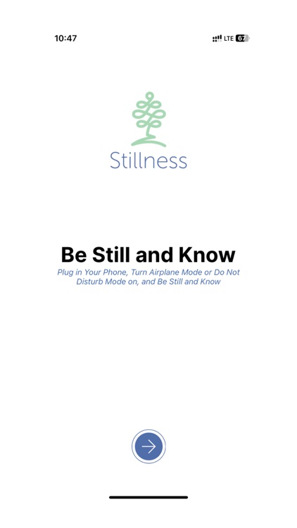 Stillness: Be Still, and Know