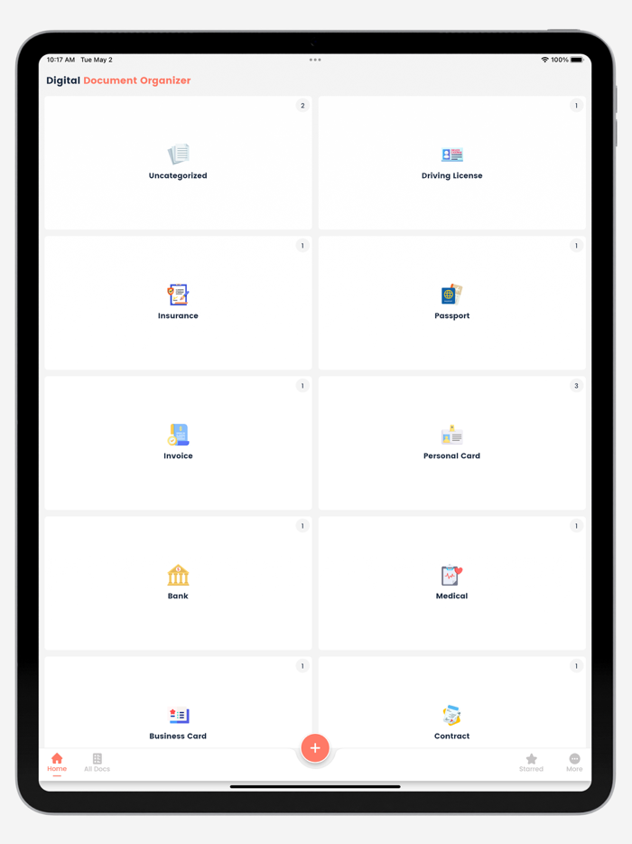 Digital Document Organizer