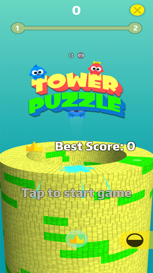 #1. 3D Tower Puzzle (iOS) 由: Wabisabi Content