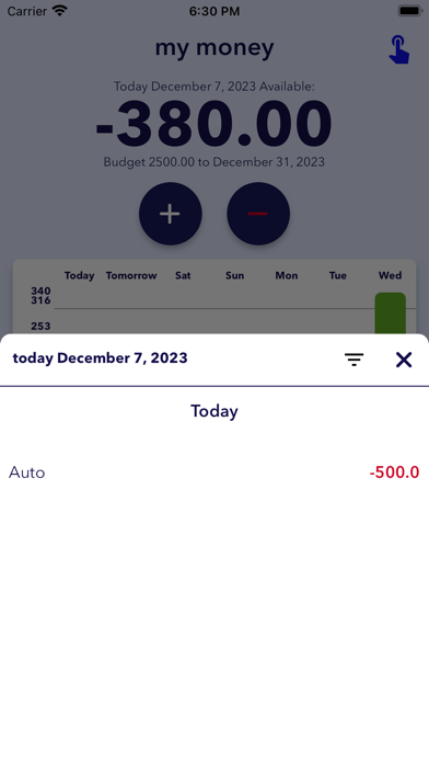 Best Money Planner Screenshot