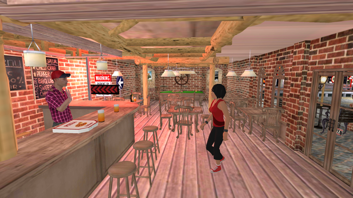 Pizza Delivery Boy City Drive