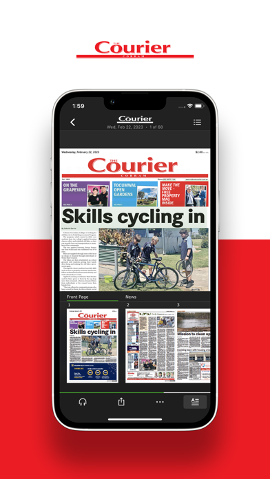 Cobram Courier Screenshot