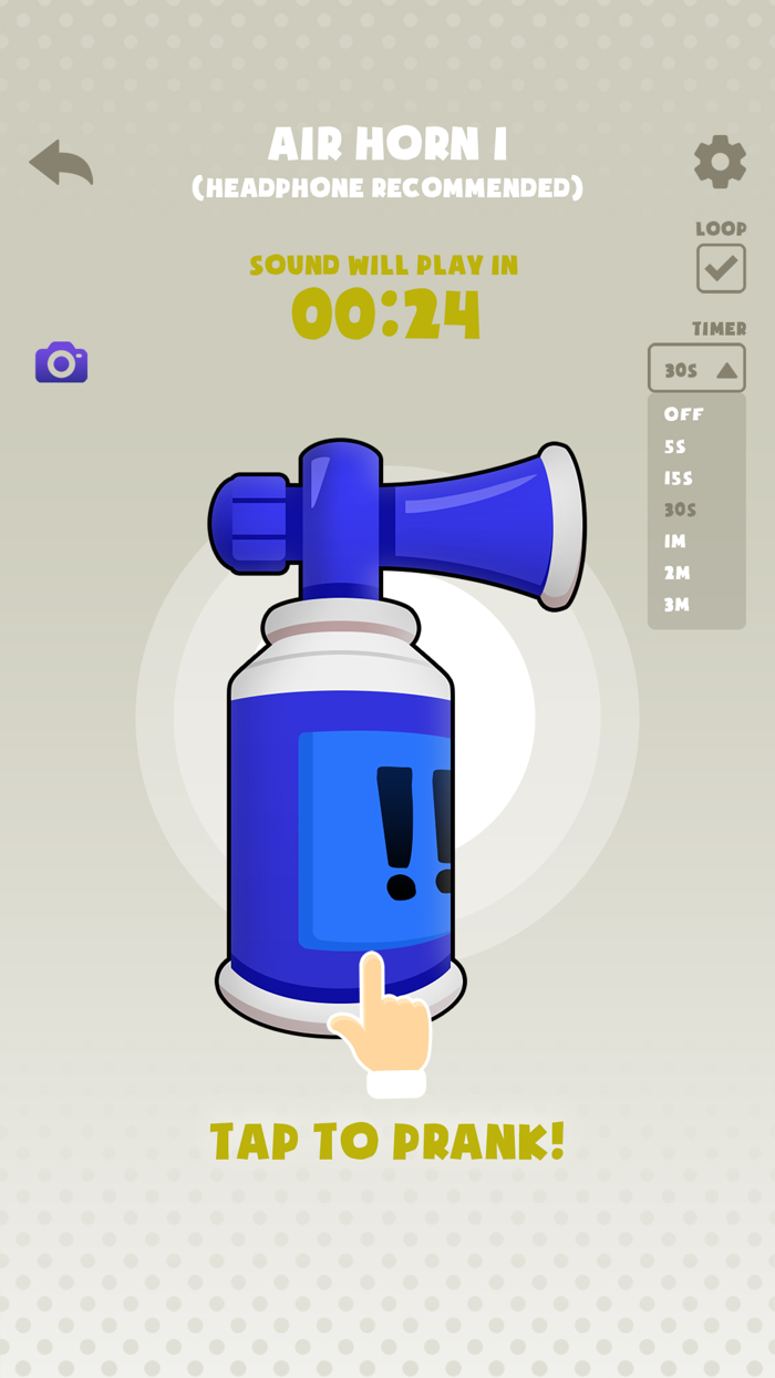 Prank sounds haircut and fart