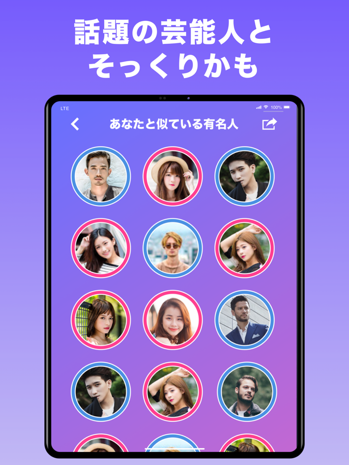 顔診断アプリ 似てる 有名人 を AI顔診断 診断カメラ