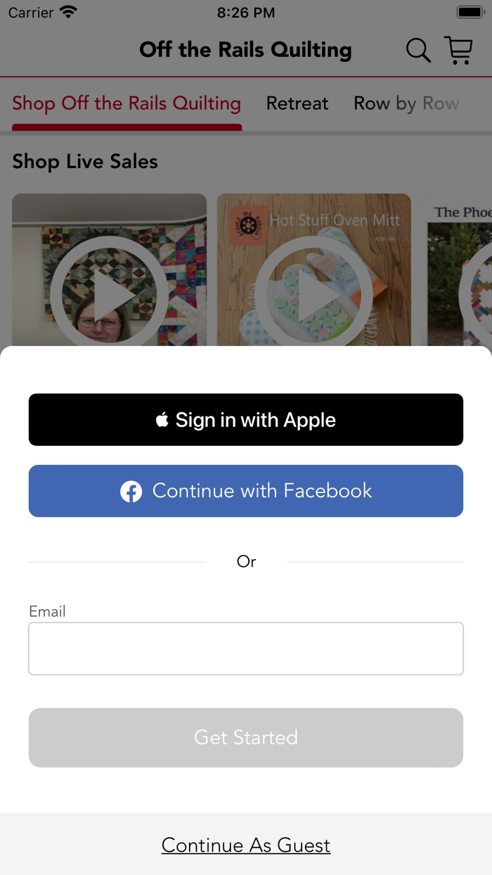 Off the Rails Quilting