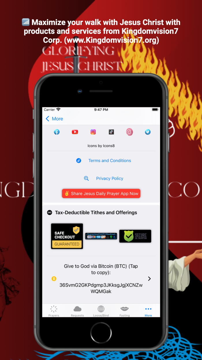 Jesus Daily Prayer App