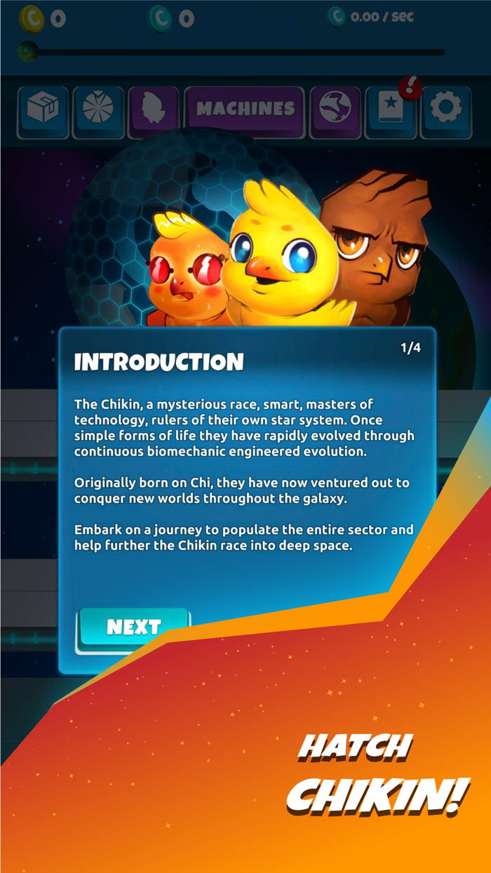 Space Masters A Chikin story