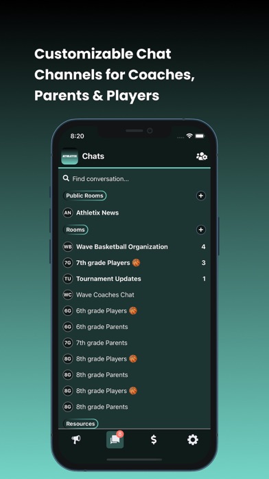 Screenshot #1 pour Athletix.io