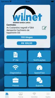wi net cliente iphone screenshot 2